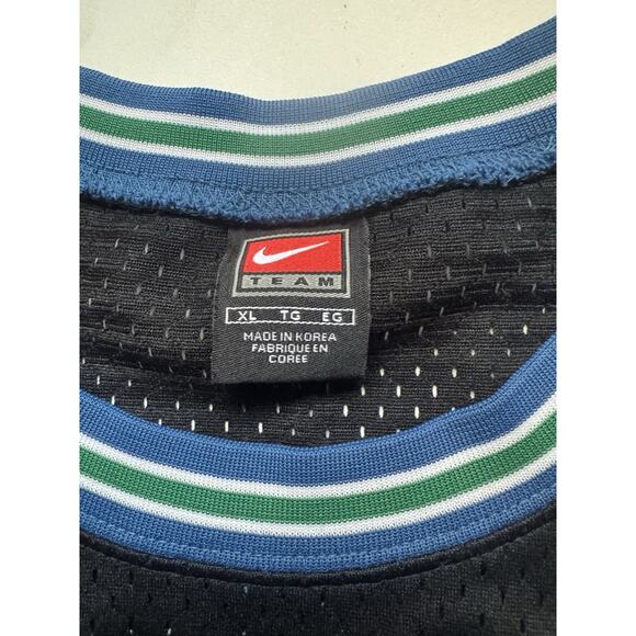 Kevin Garnett NBA Minnesota Timberwolves Nike Team Men’s XL +2 Black - Picture 6 of 8